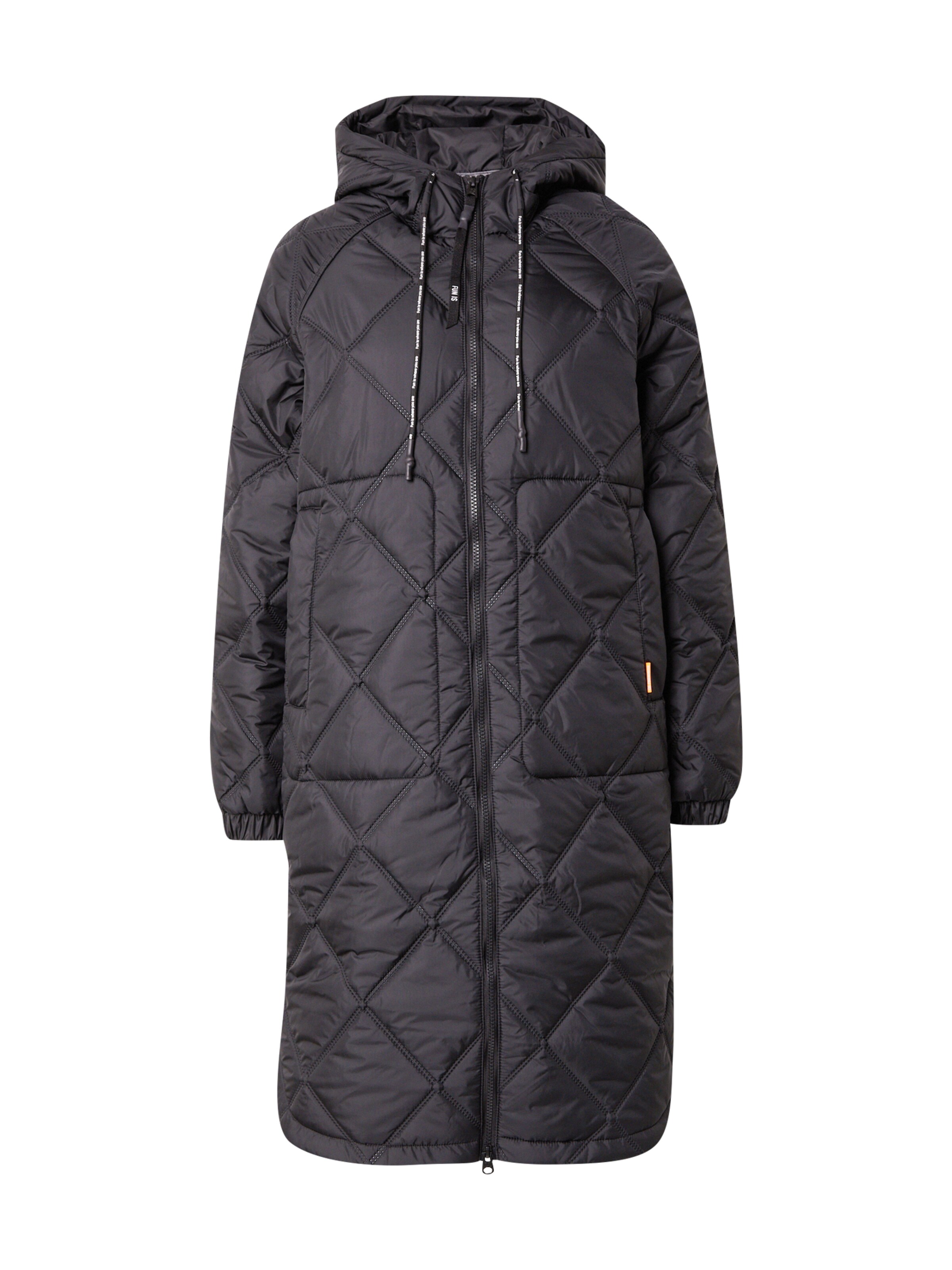 QS Tussenmantel in Zwart: voorkant