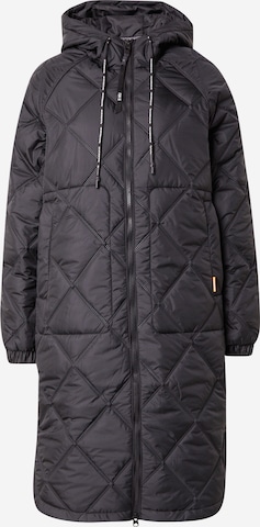 QS Mantel in Schwarz: Vorderseite