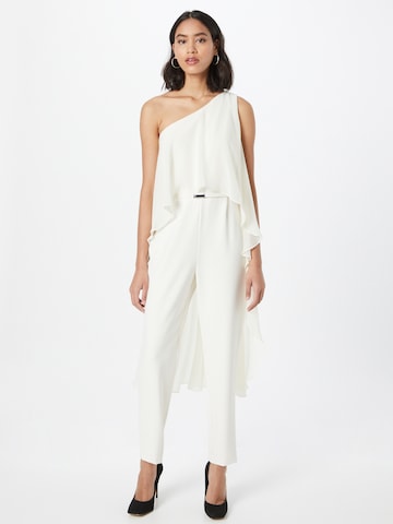 Tuta jumpsuit 'KYLEESA' di Lauren Ralph Lauren in bianco: frontale