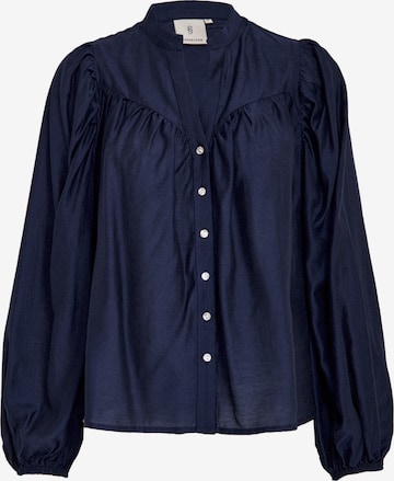 Peppercorn Tričko 'Ida' – modrá: přední strana