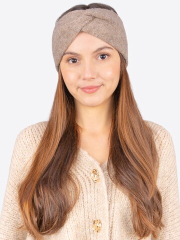 Seasons of April Stirnband 'Fiona' in Beige: Vorderseite