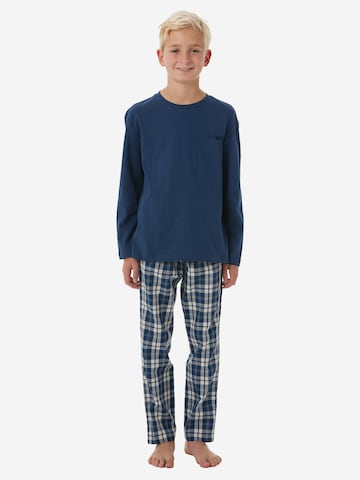 Pyjama ' Nightwear ' SCHIESSER en beige : devant