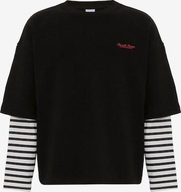 VAMOS CLO Sweatshirt in Black: front