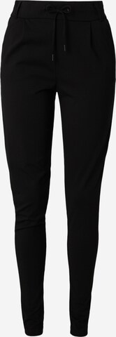 Hailys - Tapered Pantalón plisado 'Jana' en negro: frente