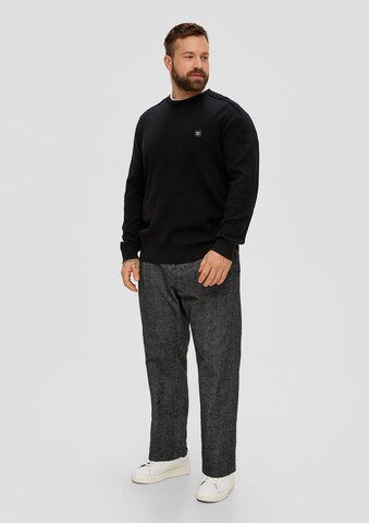 s.Oliver Pullover in Schwarz