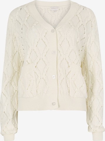 Cardigan ' ' Apricot en blanc : devant