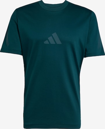 Maglia funzionale 'Z.N.E' di ADIDAS SPORTSWEAR in verde: frontale