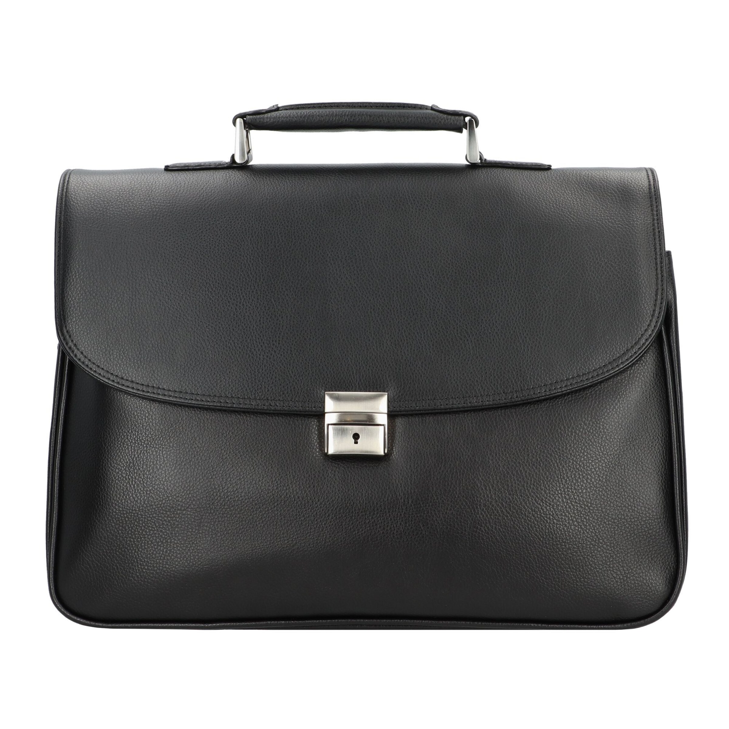 D&N Document bag in Black: front