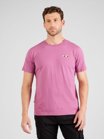 Brava Fabrics Majica | vijolična barva: sprednja stran