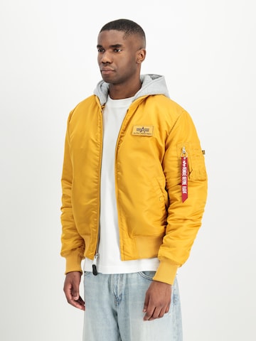 ALPHA INDUSTRIES Between-season jacket 'Ma-1 Zh' in Yellow: front
