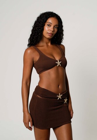 Moda Minx Rock 'Starfish Scrunch' in Braun