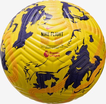 Balle 'Premier League Flight' NIKE en jaune