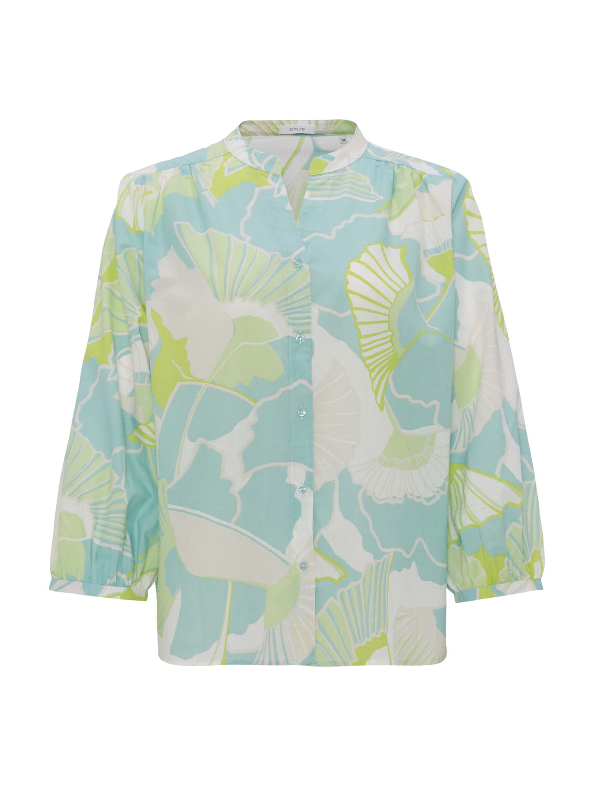 OPUS Bluse 'Faomi' in Grün: Vorderseite