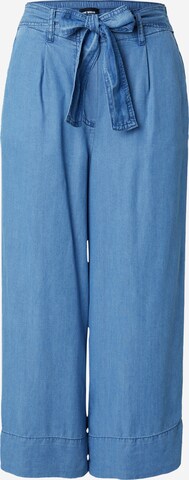 Tally Weijl Wide leg Bandplooibroek in Blauw: voorkant