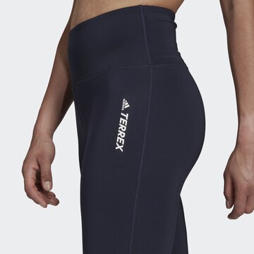 Skinny Pantalon outdoor 'TERREX Multi' ADIDAS TERREX en bleu