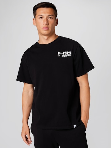 ILHH Shirt 'Karim' in Schwarz: predná strana