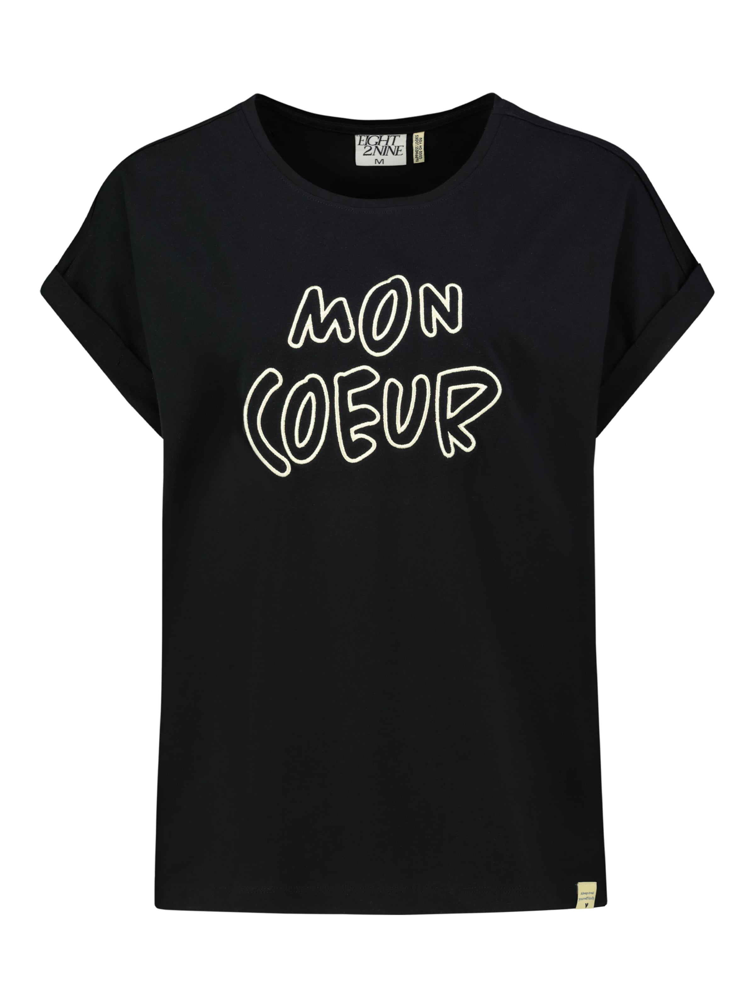 Eight2Nine Shirt in Black: front