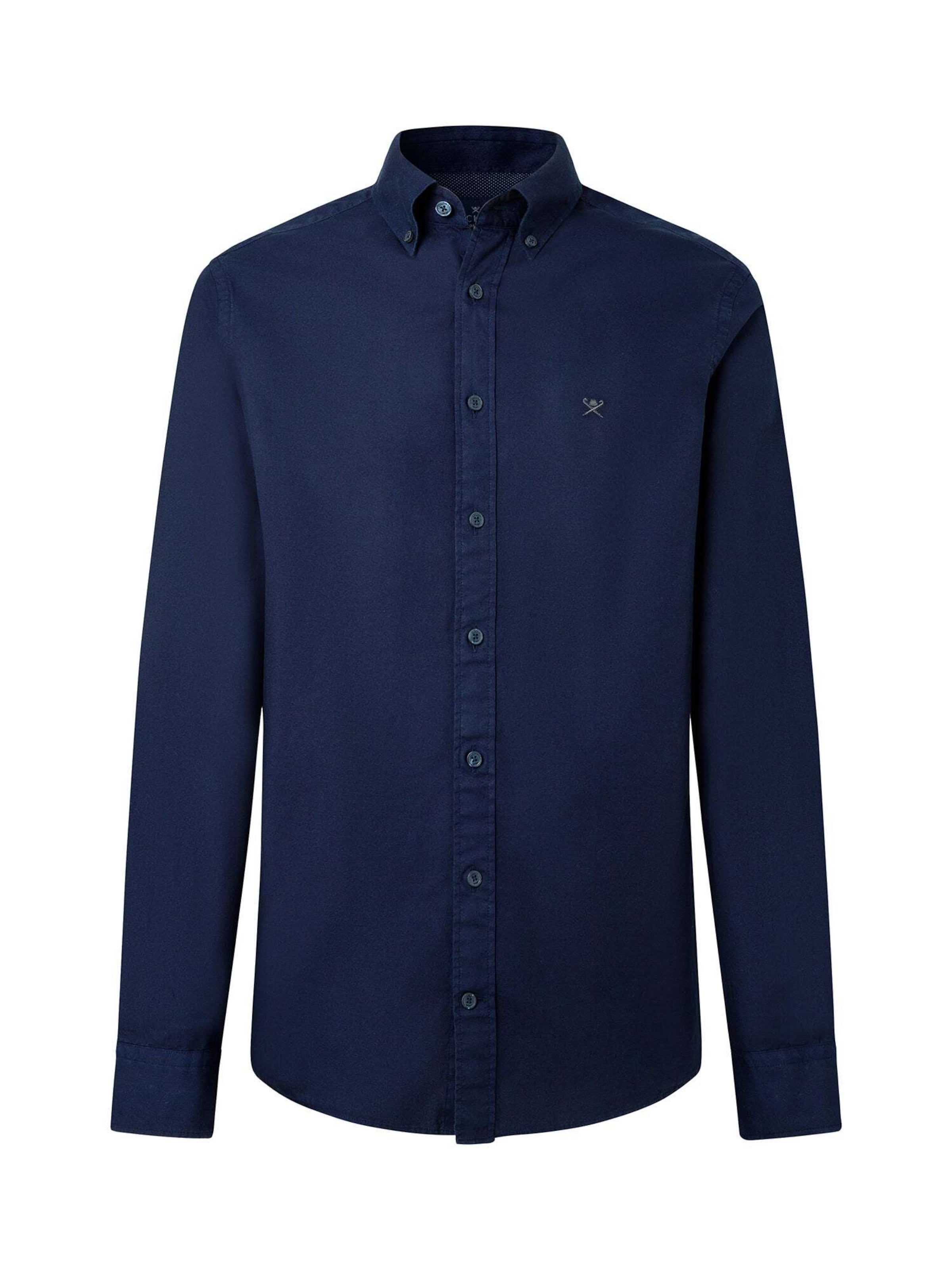 Camicia di Hackett London in blu: frontale