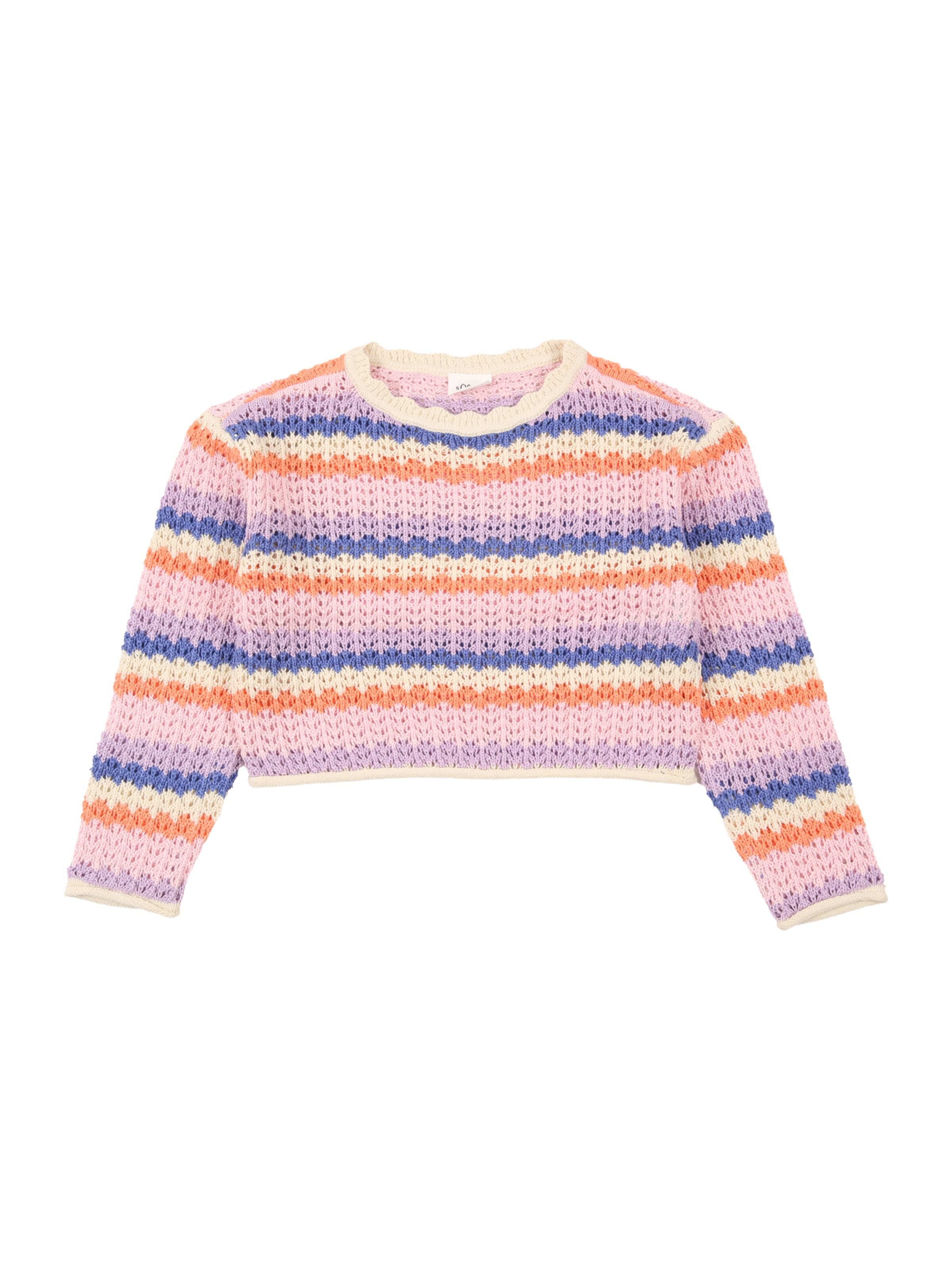 s.Oliver Pullover in Beige: Vorderseite