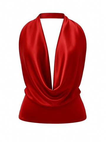 FÉMINITÉ Fatale Top 'LEILA' in Red