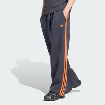 ADIDAS ORIGINALSBaggy Hlače 'Adicolor' - siva boja: prednji dio
