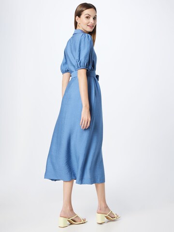 SISTERS POINT Košilové šaty 'MENA' – modrá