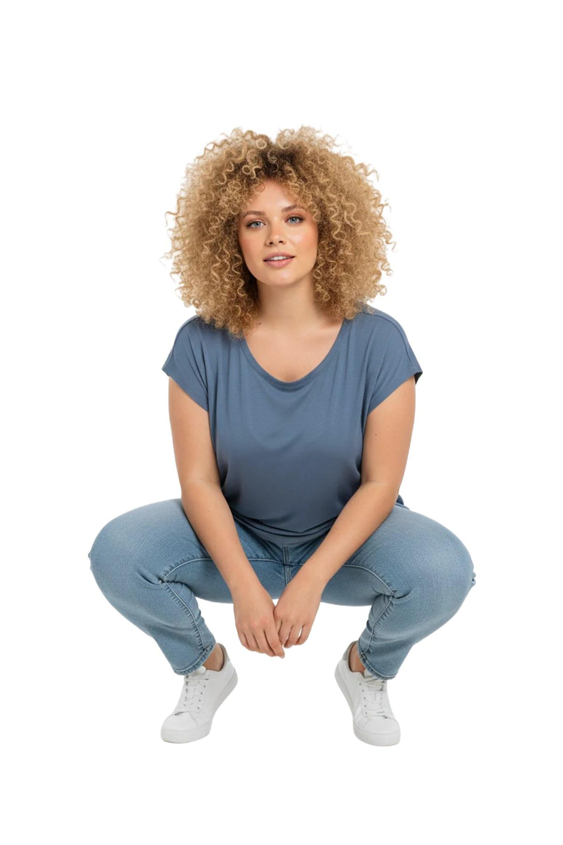 Shape Of You T-Shirt in Blau