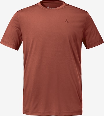 Schöffel Funktionsshirt 'Tauron' in Braun: Vorderseite