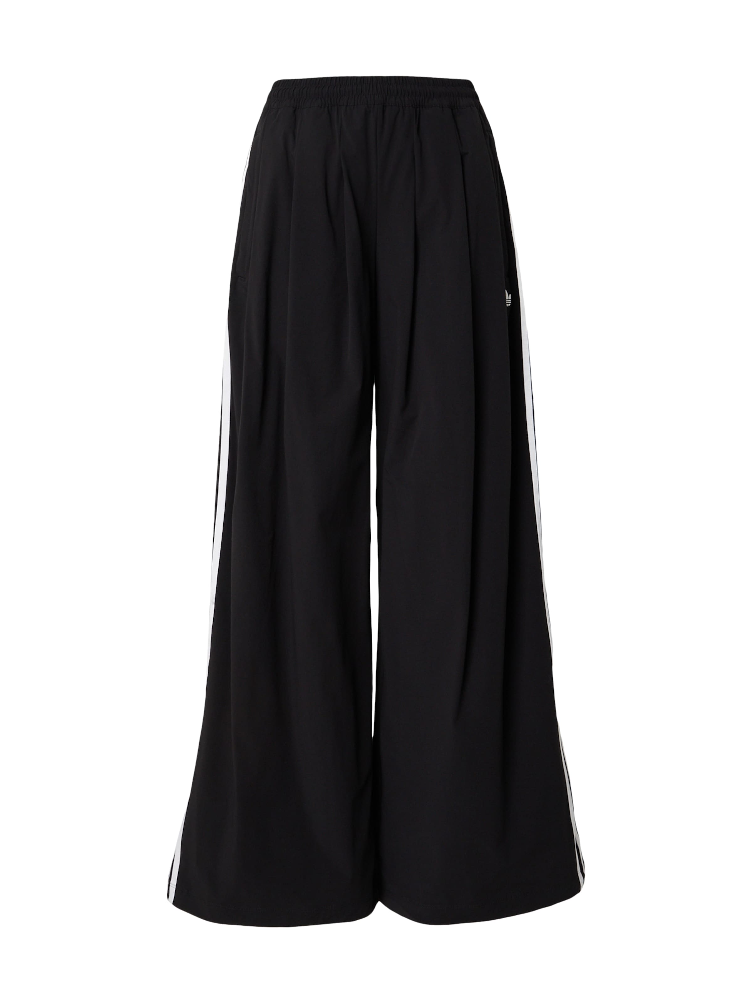 ADIDAS ORIGINALS Wide leg Byxa 'Adilenium 5.0' i svart: framsida