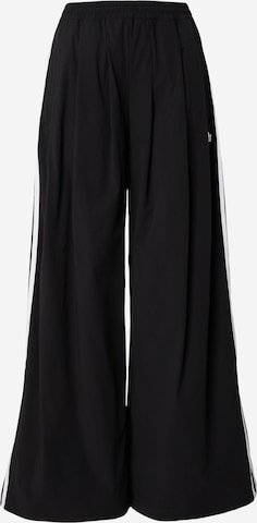 juoda ADIDAS ORIGINALS Plačios klešnės Kelnės 'Adilenium 5.0': priekis