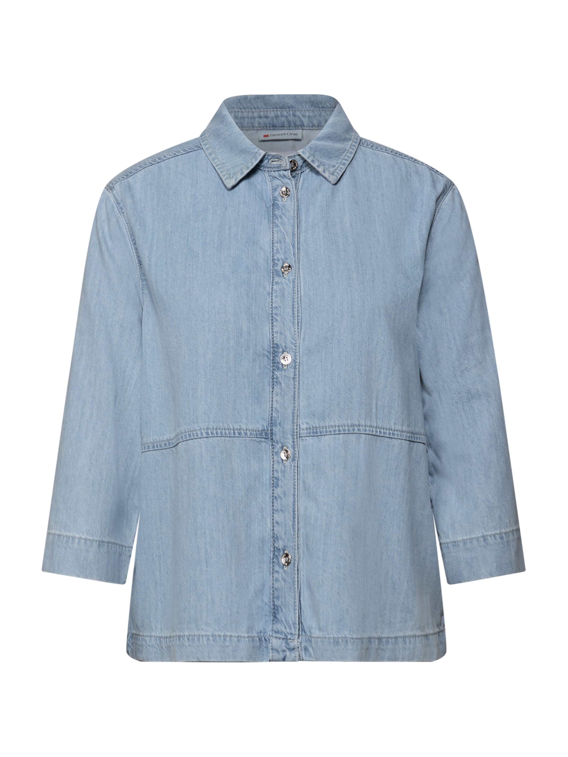 STREET ONE Bluza | modra barva: sprednja stran