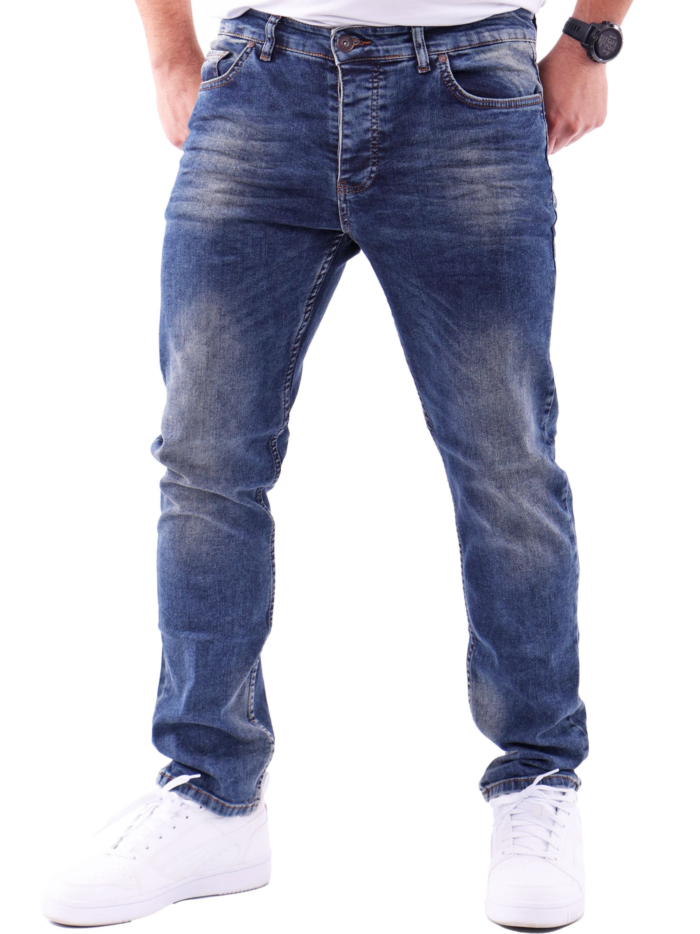 Reslad Slim fit Jeans 'RS2063' in Blue: front