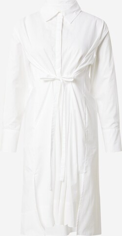 Robe-chemise 'RHODES' FRENCH CONNECTION en blanc : devant