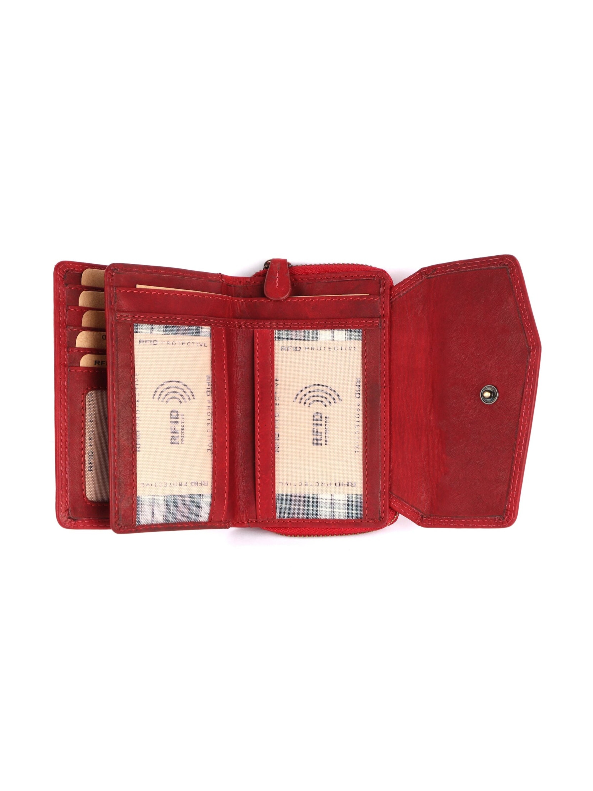 Benthill Wallet in Red