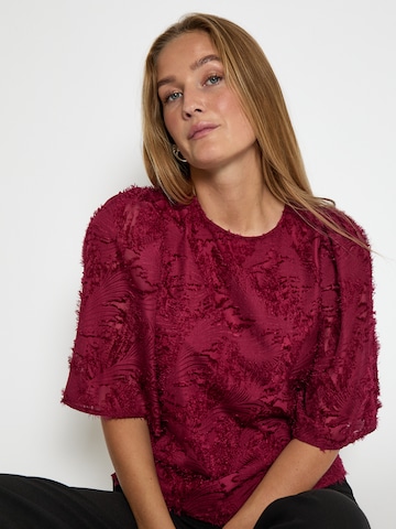 Top 'Hollie' di minus in marrone
