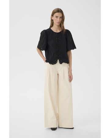 KAREN BY SIMONSEN Blouse 'KBErlinda' in Zwart
