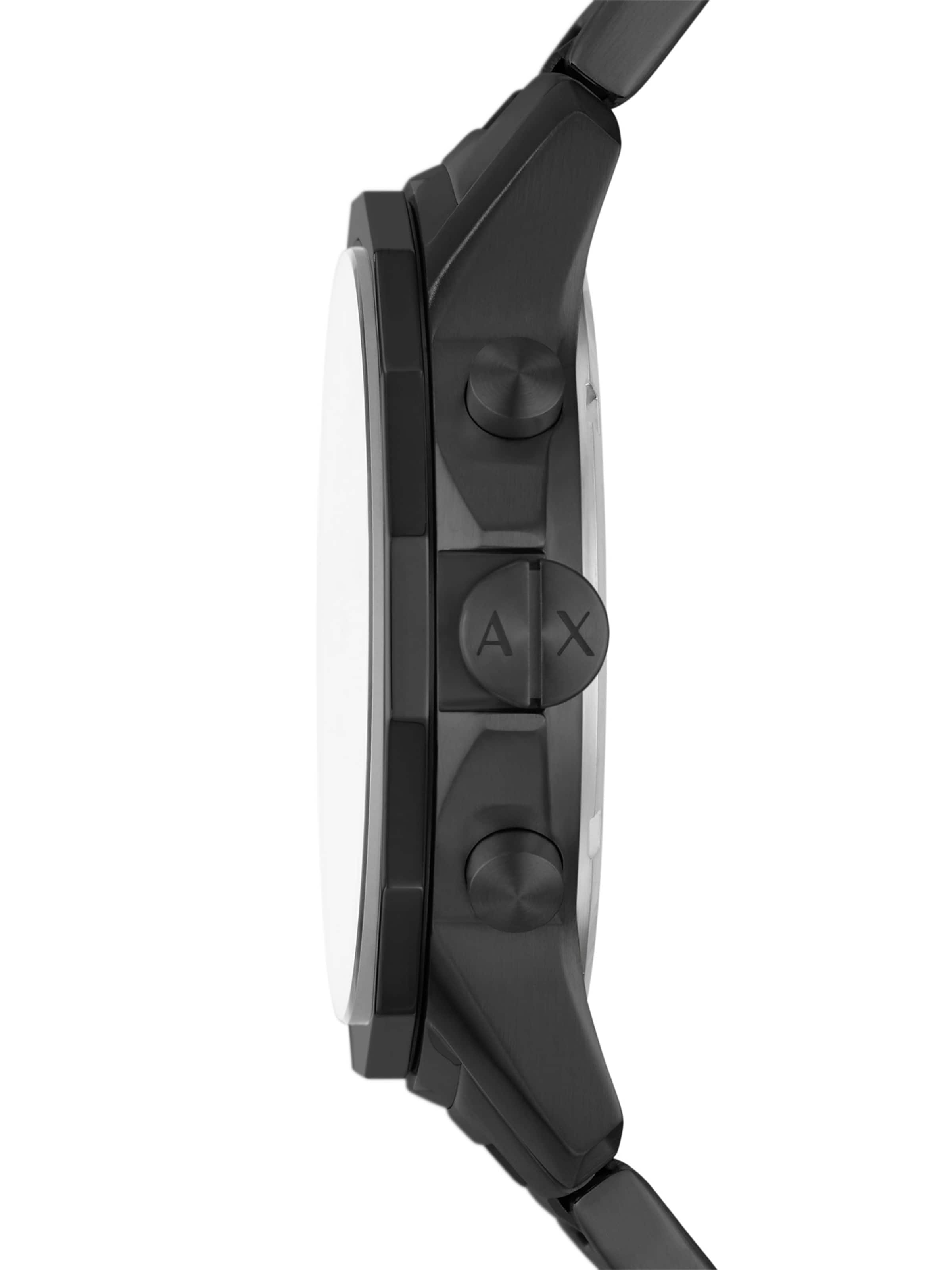 ARMANI EXCHANGE Analogt ur i sort