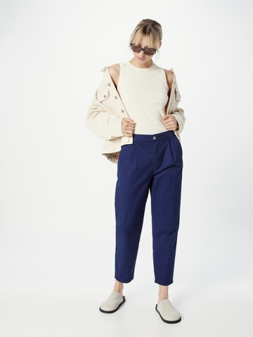 regular Pantaloni con pieghe di Dorothy Perkins in blu