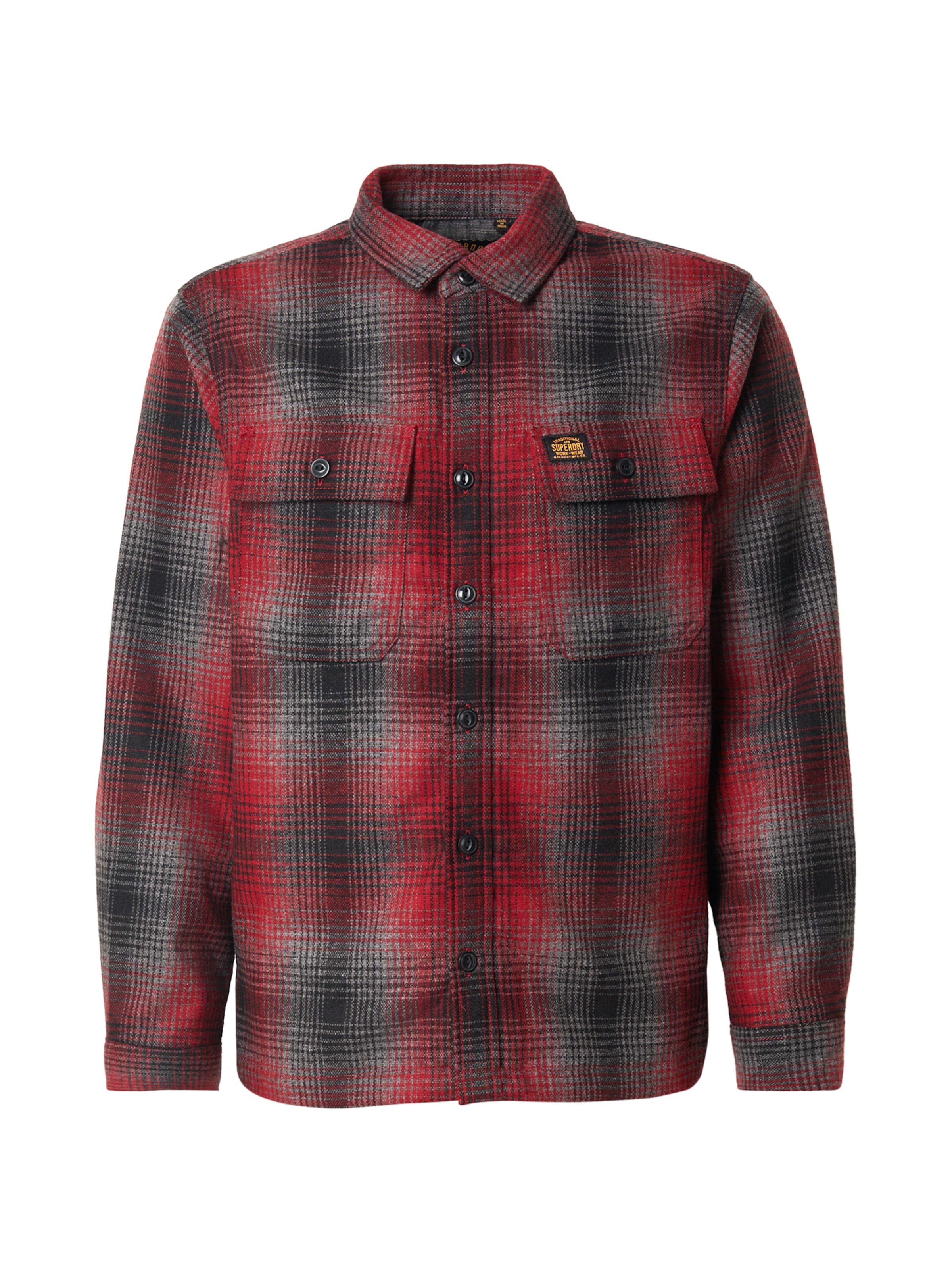 Geacă de primăvară-toamnă 'Miller' de la Superdry pe roșu: față