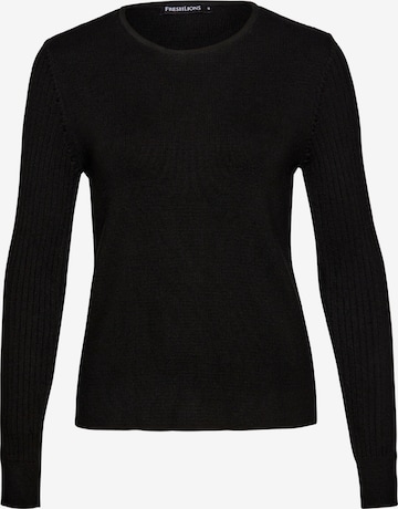 FRESHLIONS Sweater ' Natalie ' in Black: front