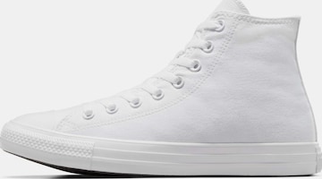 CONVERSE - Sapatilhas altas 'Converse Chuck Taylor All Star Canvas' em branco: frente