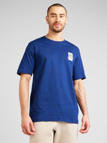 T-Shirt 'OLL' ADIDAS ORIGINALS en bleu : devant