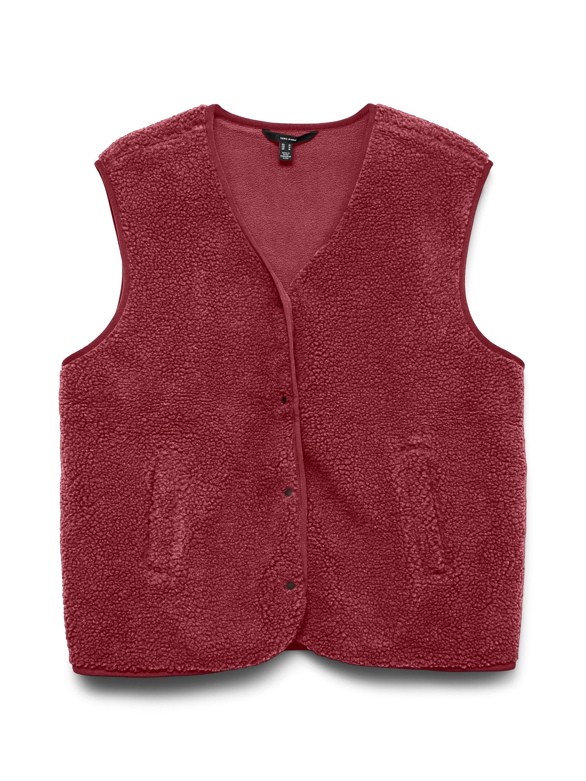 Gilet 'VMJosefine' di VERO MODA in rosso: frontale
