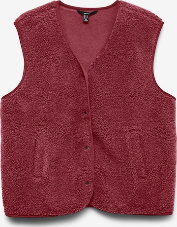 Gilet 'VMJosefine' di VERO MODA in rosso: frontale