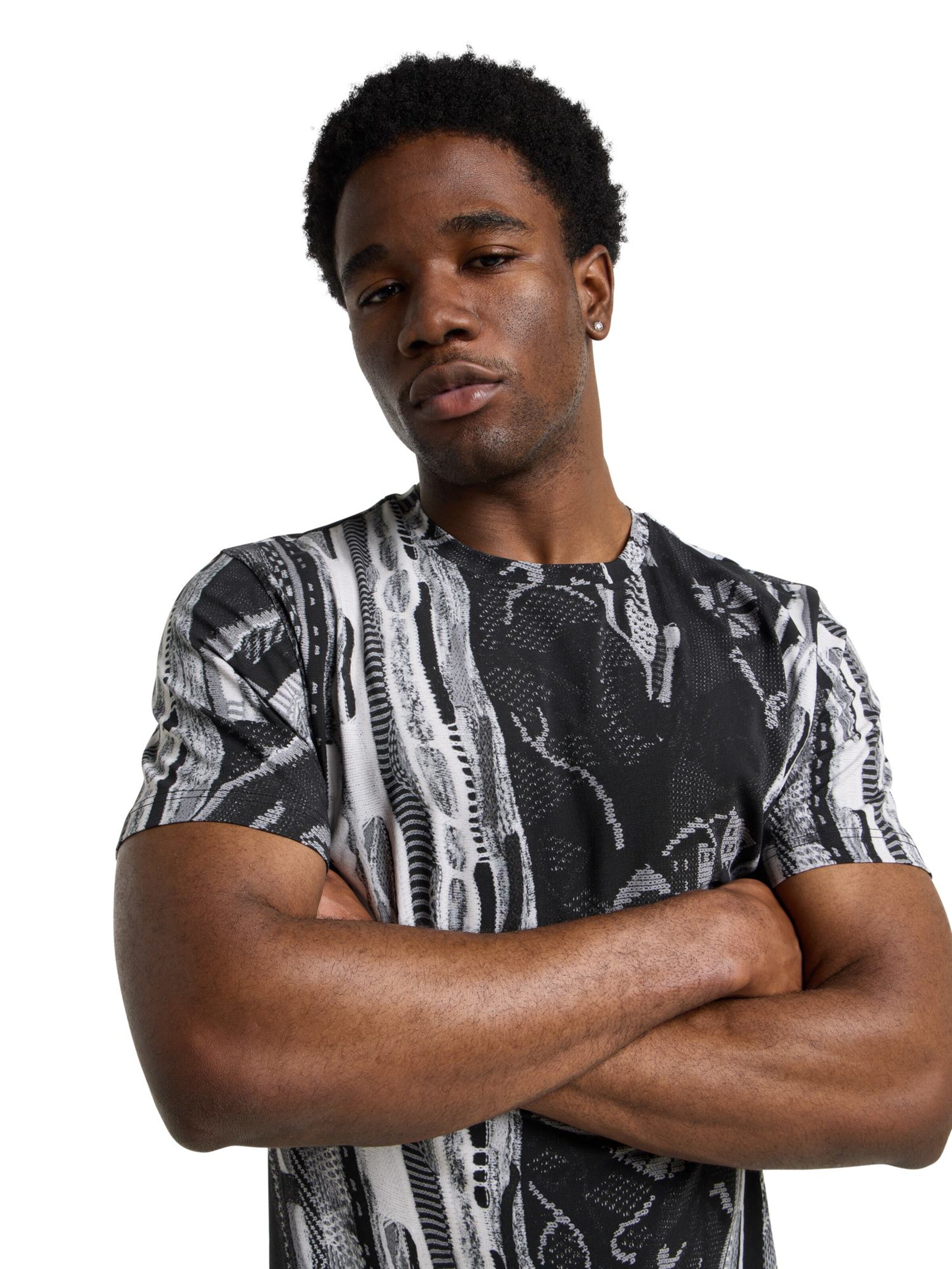 Carlo Colucci Shirt 'Einhaeuserer' in Zwart