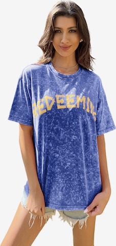 Maglietta di GORHEY in blu: frontale