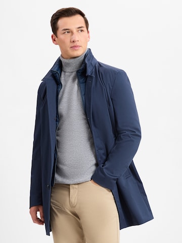 STRELLSON Between-Seasons Coat ' Finlay ' in Blue: front