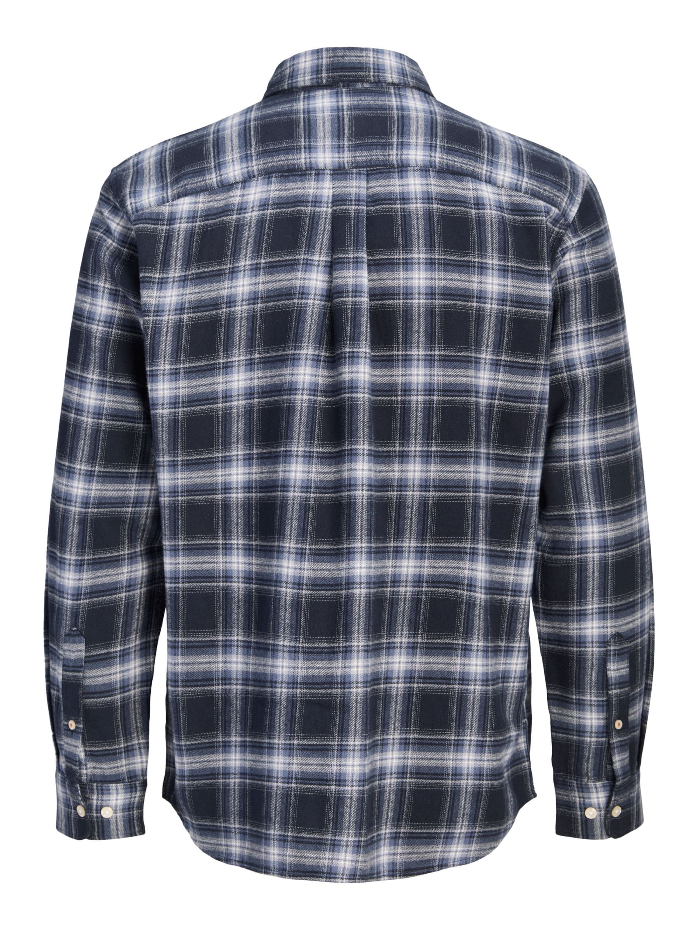Jack & Jones Plus Comfort Fit Hemd 'JJEField' in Blau