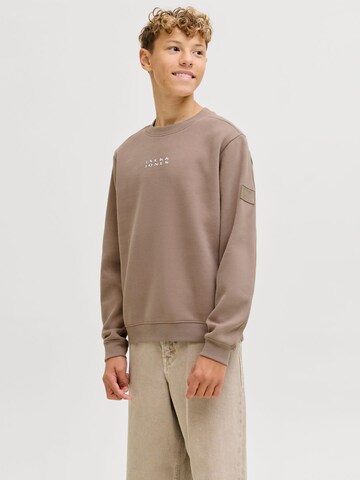 Jack & Jones Junior - Sudadera en beige: frente