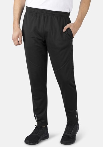Hero Tapered Hose 'Poly' in Schwarz: Vorderseite